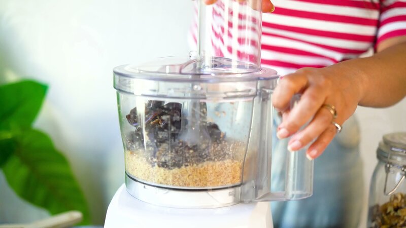 Image of the recipe cooking step-1-3 for 2-Ingredient Walnut Date Cookies