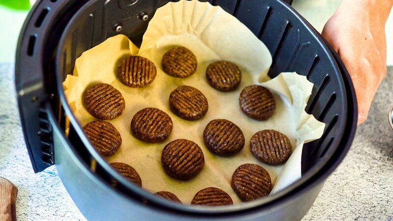 Image of the recipe cooking step-1-8 for 2-Ingredient Walnut Date Cookies