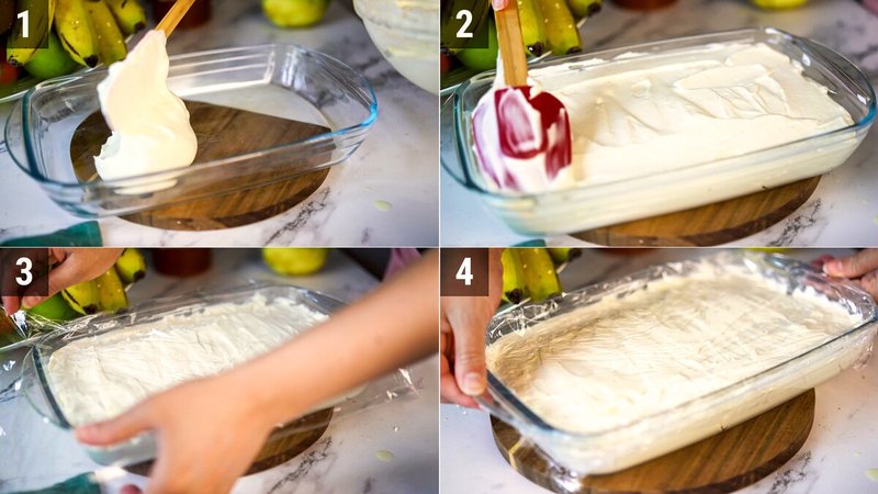 Image of the recipe cooking step-1-4 for 3 Ingredient Lemon Ice Cream (No Churn)