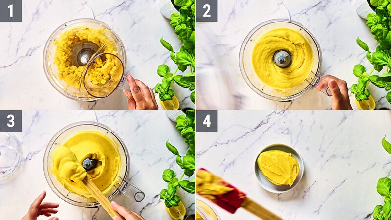 Image of the recipe cooking step-1-3 for 3 Ingredient Mango Sorbet