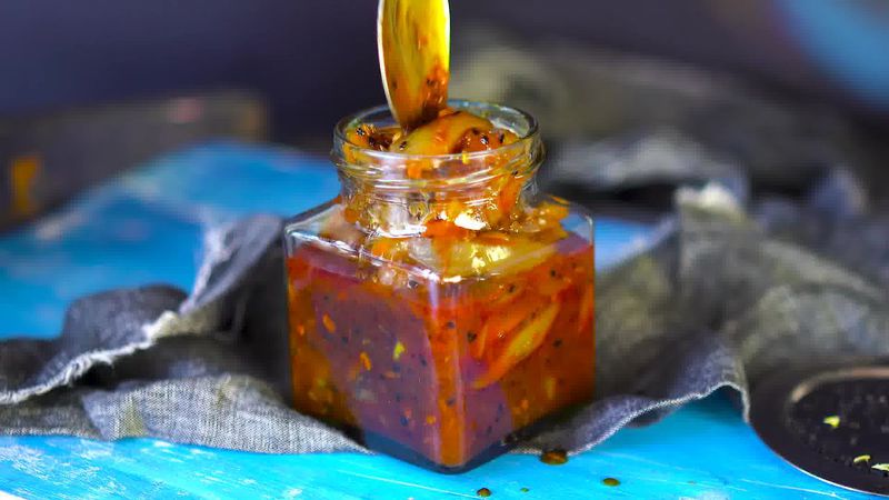 Image of the recipe cooking step-1-16 for Aam Ki Launji | Sweet and Spicy Raw Mango Chutney