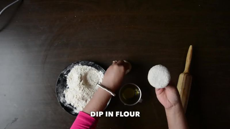 Image of the recipe cooking step-2-6 for Achaari Dahi Bhindi with Duppad Roti - Pad Wali Roti