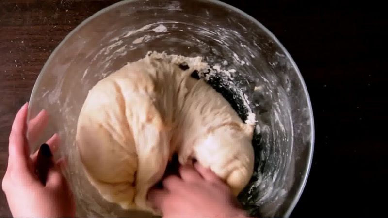 Image of the recipe cooking step-2-1 for Afghan Naan Bread Recipe - Naan-e-Afghani (Video)