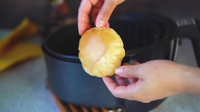 Image of the recipe cooking step-5-1 for Air Fryer Poori - Air Fryer Puri