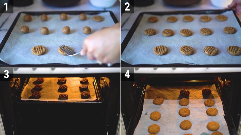 Image of the recipe cooking step-1-3 for Almond Date Cookies