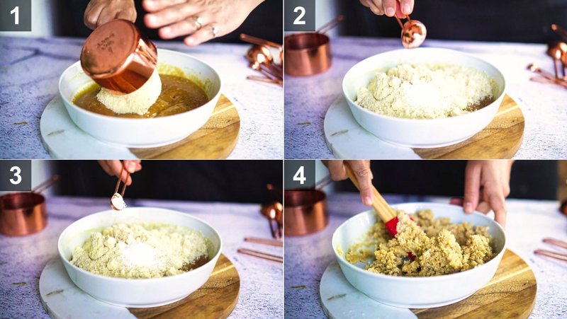 Image of the recipe cooking step-1-2 for Almond Flour Chocolate Chip Cookies