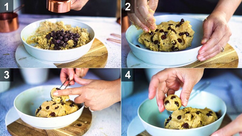 Image of the recipe cooking step-1-3 for Almond Flour Chocolate Chip Cookies
