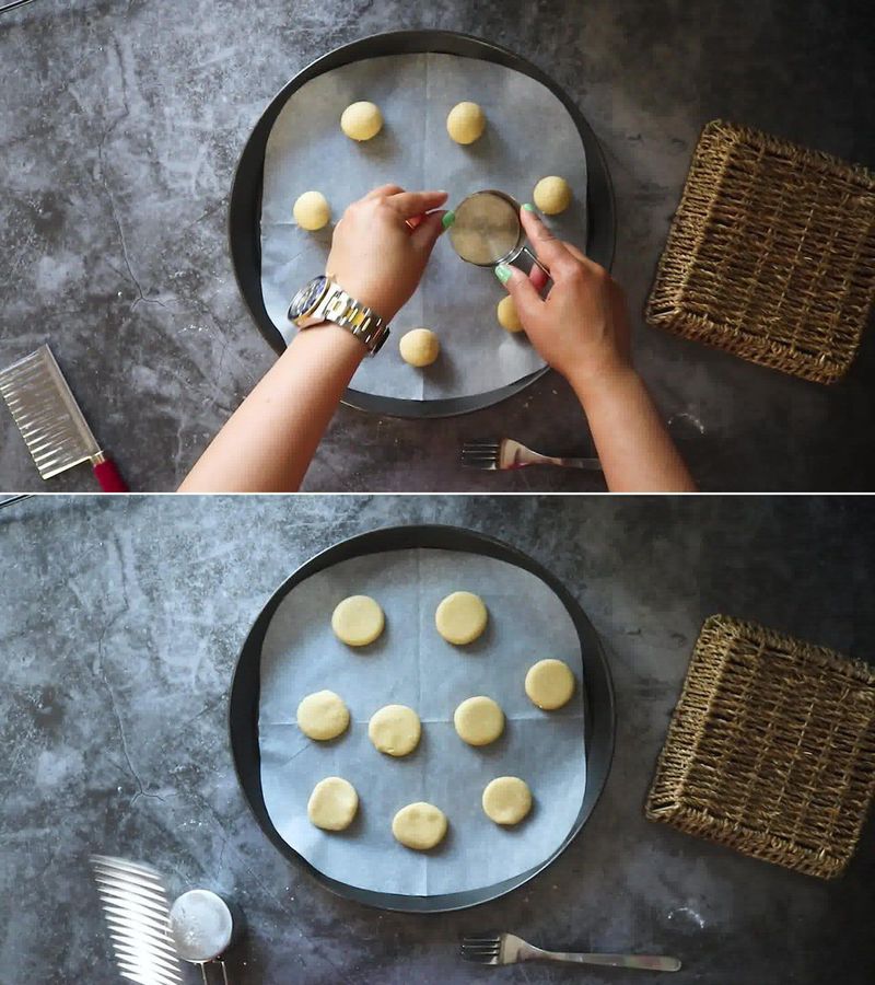 Image of the recipe cooking step-1-7 for 3 Ingredient Almond Flour Cookies