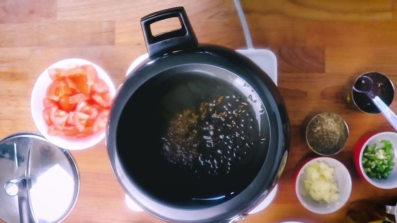 Image of the recipe cooking step-1-2 for Aloo Baingan - Potato Eggplant (Cooker + Instant Pot)