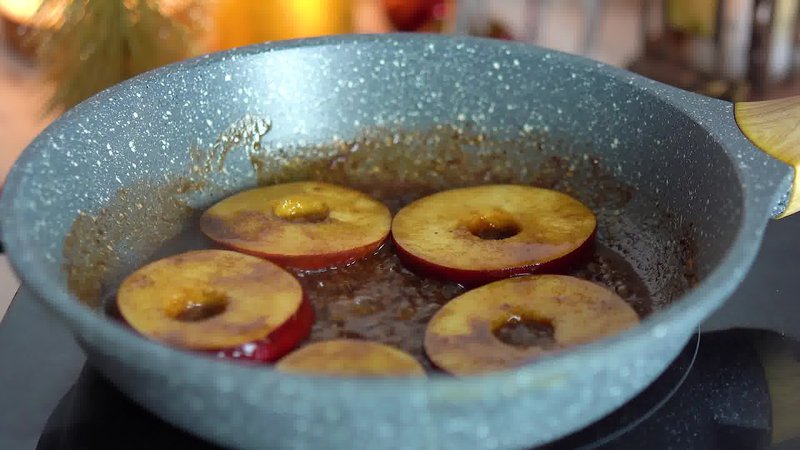 Image of the recipe cooking step-1-6 for Apple Bagel
