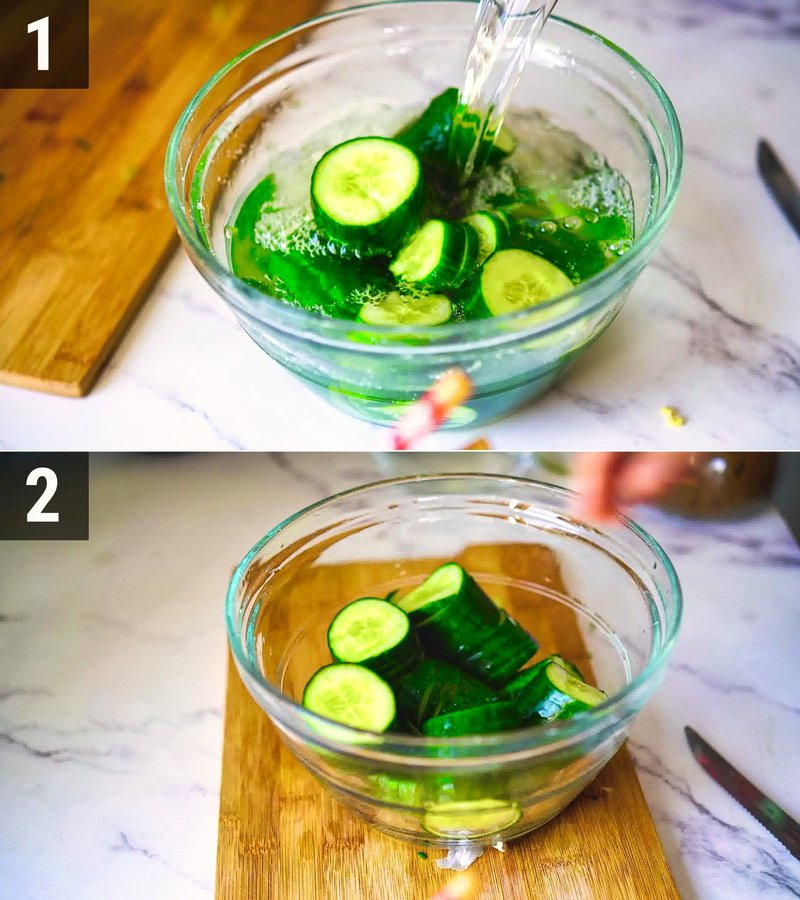 Image of the recipe cooking step-1-6 for Asian Cucumber Salad