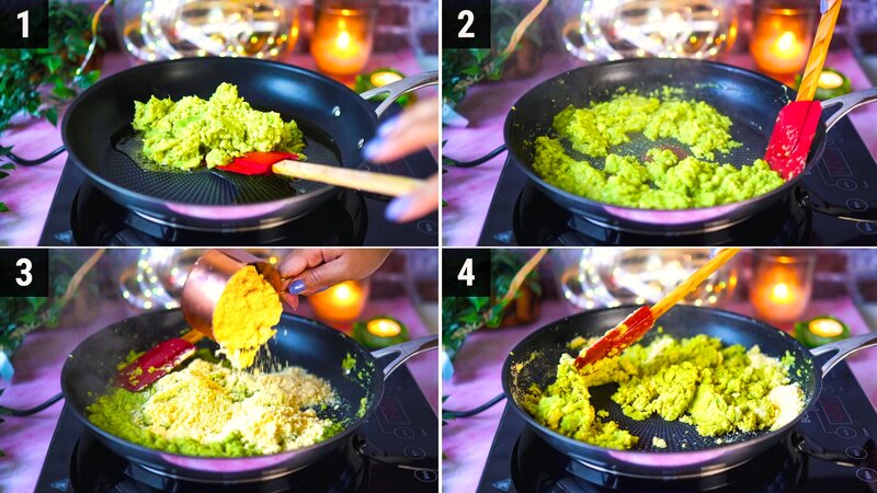Image of the recipe cooking step-1-2 for Avocado Burfi Brulee