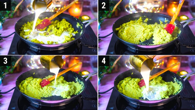 Image of the recipe cooking step-1-3 for Avocado Burfi Brulee