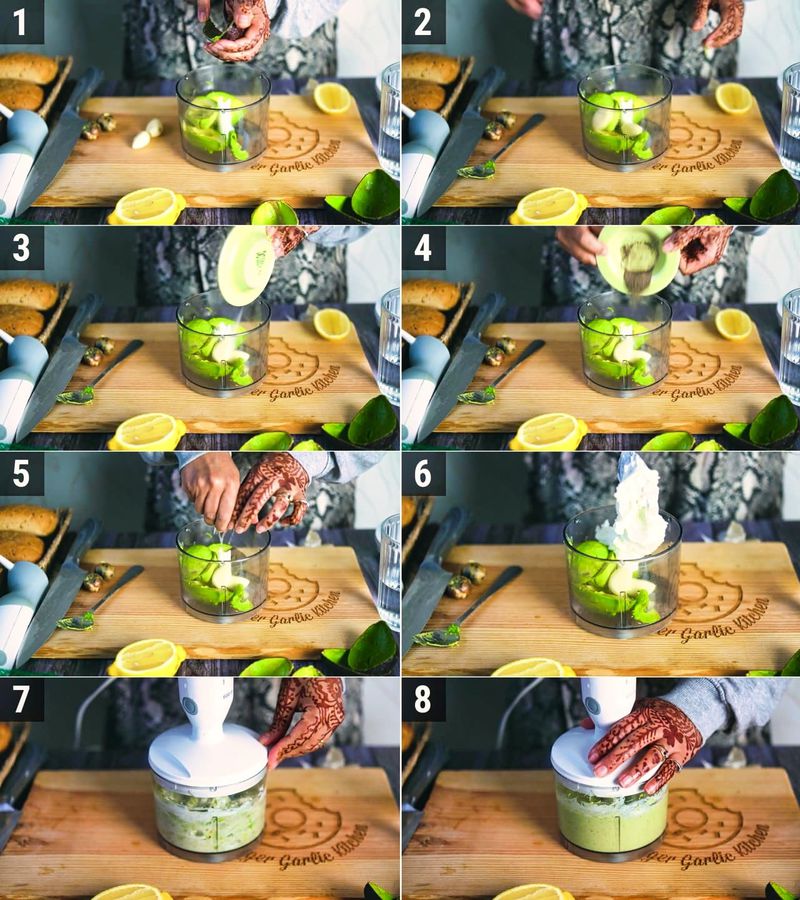 Image of the recipe cooking step-1-2 for Avocado Cheese Spread