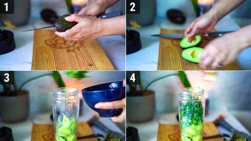 Image of the recipe cooking step-1-1 for Avocado Chutney