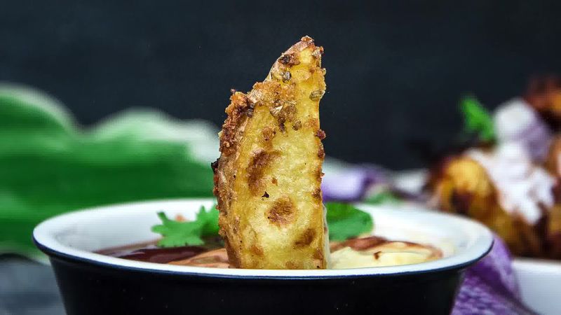 Image of the recipe cooking step-1-15 for Spiced Crispy Baked Masala Potato Wedges