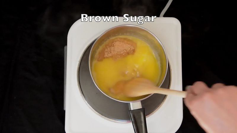 Image of the recipe cooking step-1-2 for Banana Pineapple Upside Down Cake - Video Recipe
