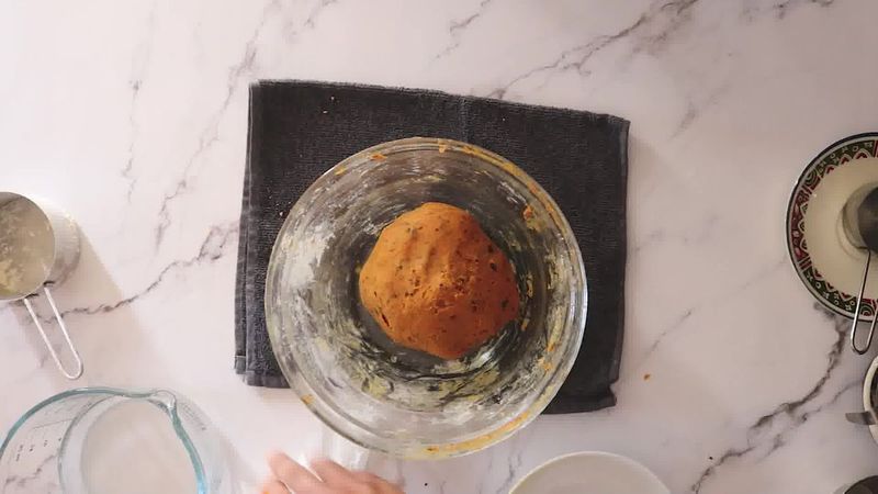 Image of the recipe cooking step-1-3 for Besan Paara (Fried, Air Fryer, & Baked Recipe)