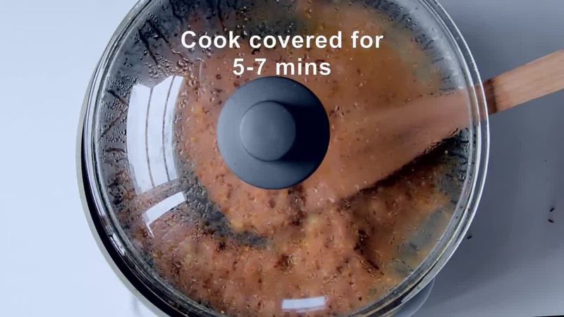 Image of the recipe cooking step-5-5 for Besan Stuffed Lauki Curry Recipe - Bharwa Lauki