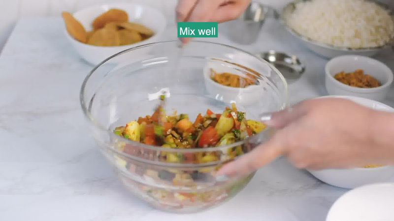 Image of the recipe cooking step-1-2 for Bhel Puri (Step-By-Step Video Recipe)