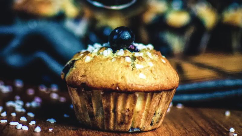 Image of the recipe cooking step-3-6 for Quick and Easy Blueberry Muffins Recipe