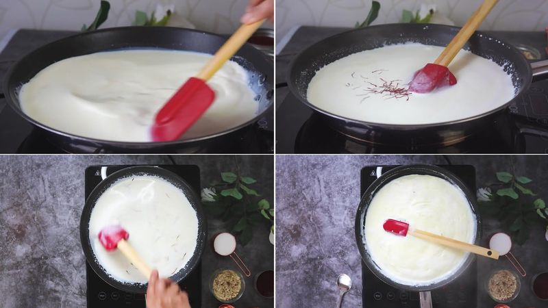Image of the recipe cooking step-2-2 for Bread Malai Roll