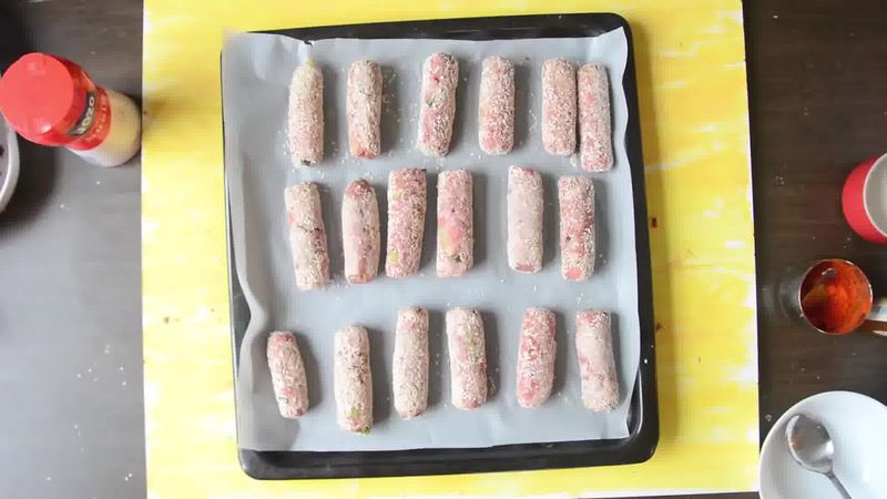 Image of the recipe cooking step-1-6 for Broccoli Beet Crispy Fingers (Croquettes) - Video Recipe