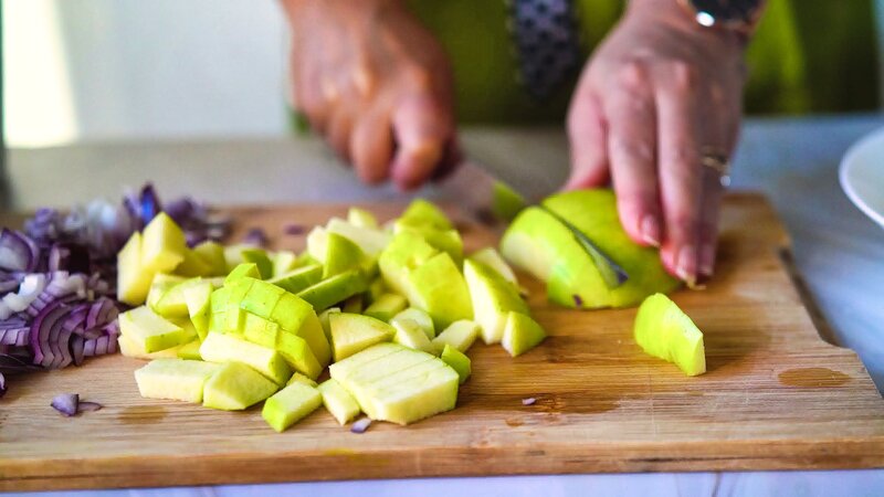 Image of the recipe cooking step-1-3 for Broccoli Salad Recipe