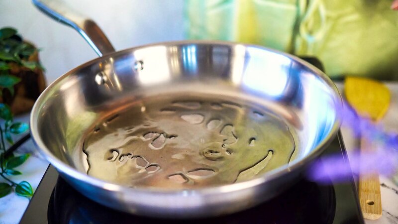 Image of the recipe cooking step-2-1 for Butter Garlic Mushrooms Recipe