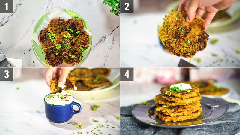 Image of the recipe cooking step-4-1 for Butternut Squash Fritters