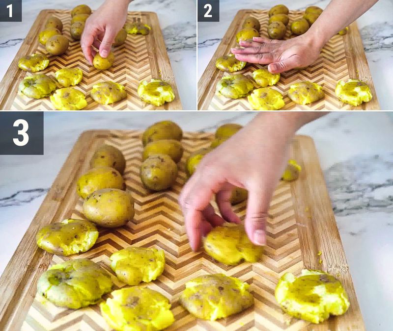 Image of the recipe cooking step-1-3 for Cajun Potatoes