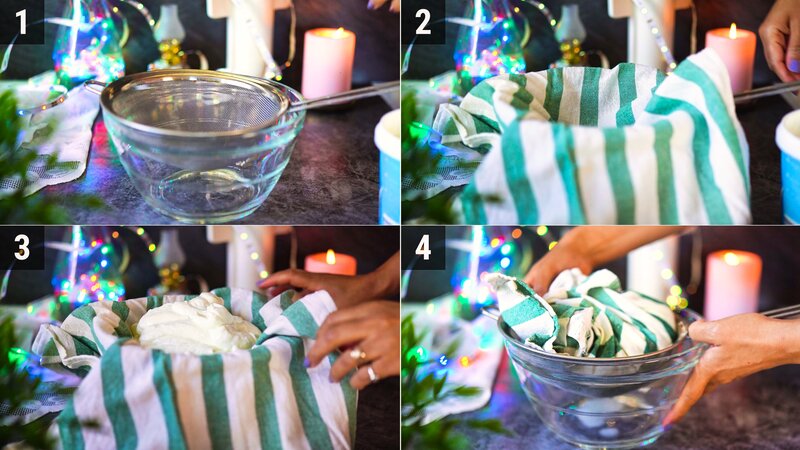 Image of the recipe cooking step-1-1 for Caramel Apple Shrikhand