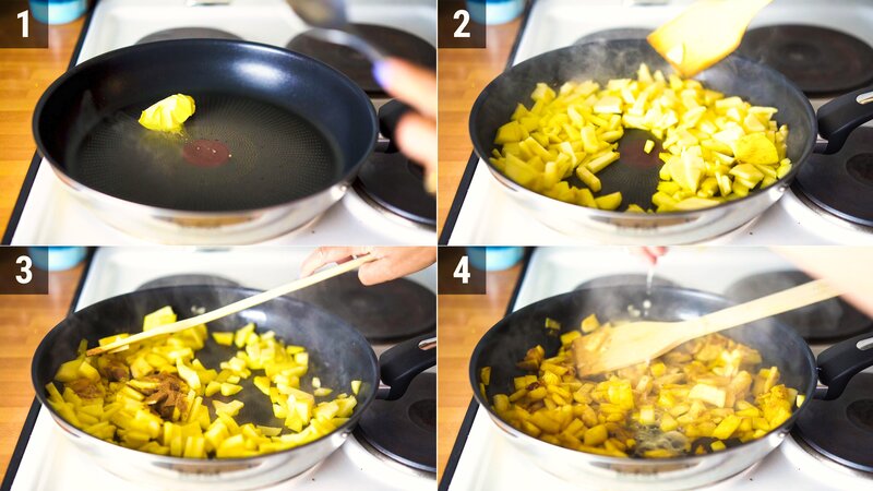 Image of the recipe cooking step-2-2 for Caramel Apple Shrikhand