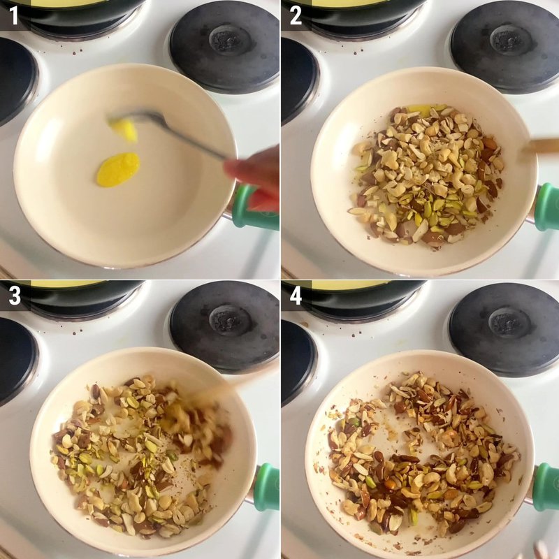 Image of the recipe cooking step-2-1 for Caramel Kheer Recipe