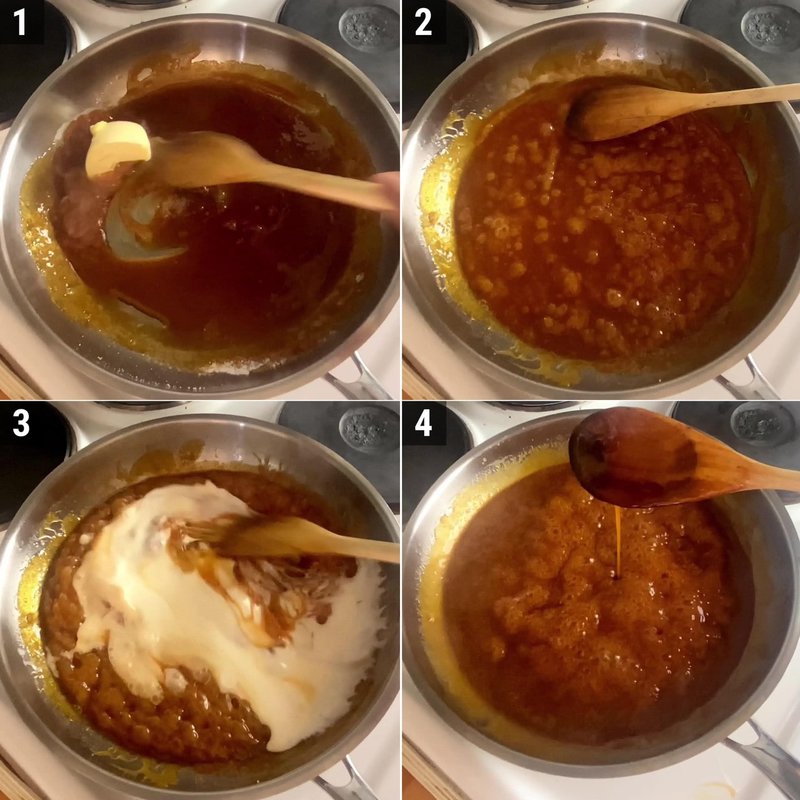 Image of the recipe cooking step-3-2 for Caramel Kheer Recipe