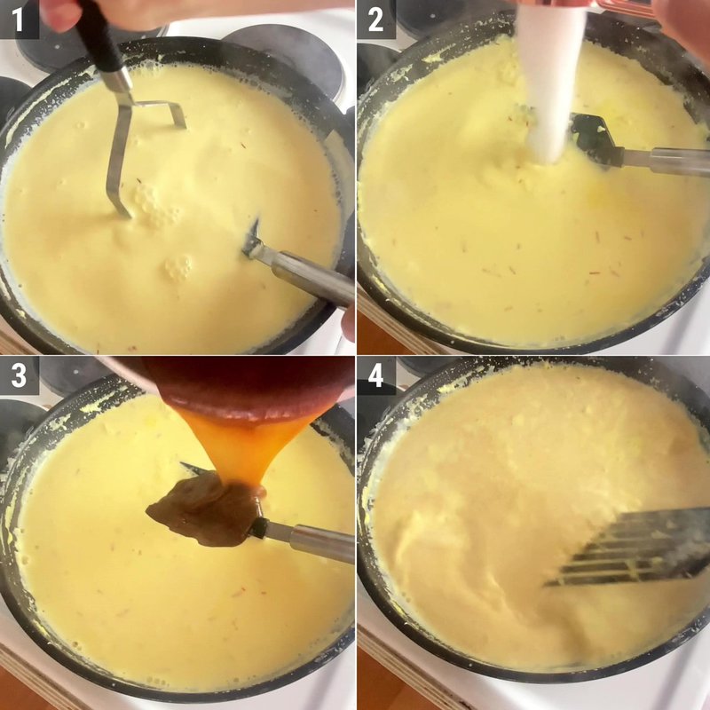 Image of the recipe cooking step-4-3 for Caramel Kheer Recipe