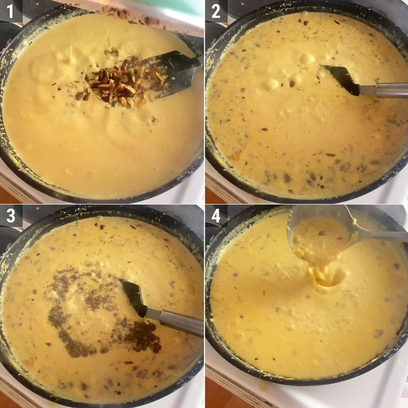 Image of the recipe cooking step-4-4 for Caramel Kheer Recipe