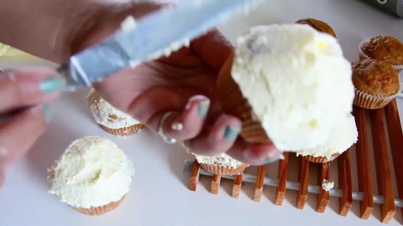 Image of the recipe cooking step-3-1 for Best Carrot Cake Cupcakes with Lemon Ricotta Frosting