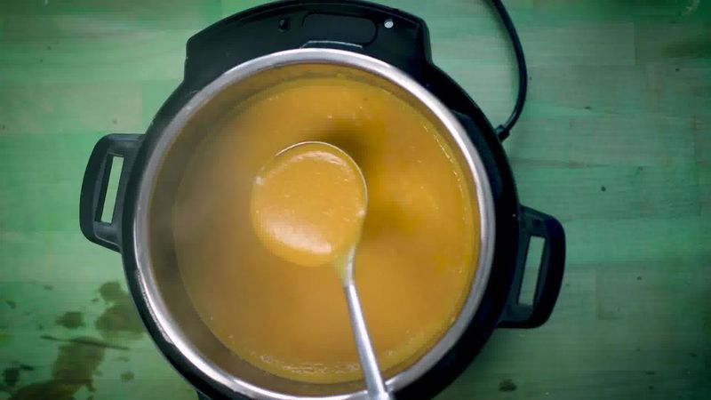 Image of the recipe cooking step-1-10 for Instant Pot Carrot Potato Soup