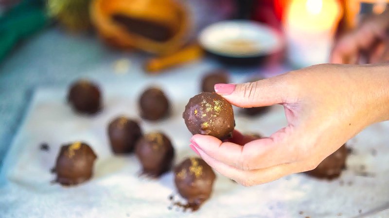 Image of the recipe cooking step-1-12 for Chai Truffles