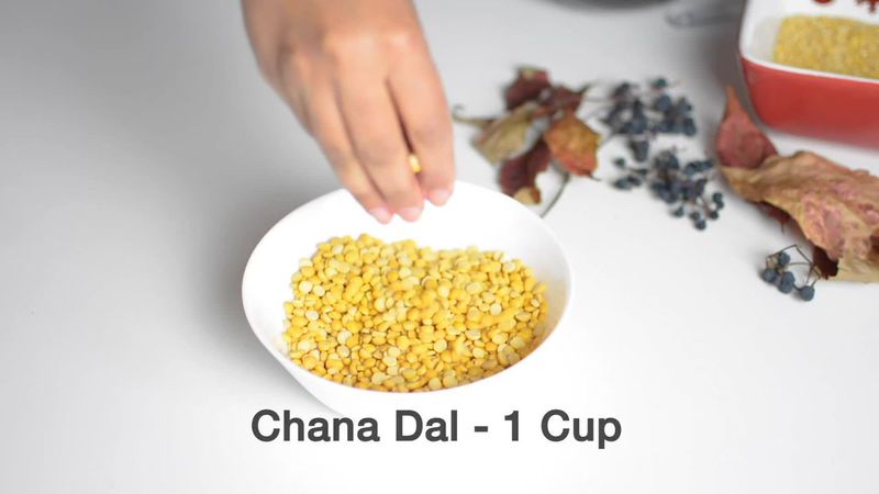 Image of the recipe cooking step-1-1 for Chana Dal Namkeen - Crunchy Split Bengal Gram Snack