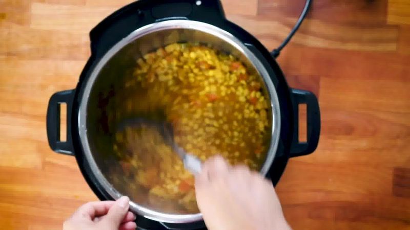 Image of the recipe cooking step-1-13 for Chana Dal - Split Chickpea Soup (Instant Pot + Cooker)