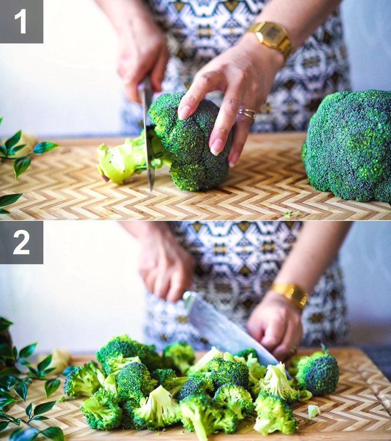 Image of the recipe cooking step-1-1 for Cheesy Broccoli Casserole
