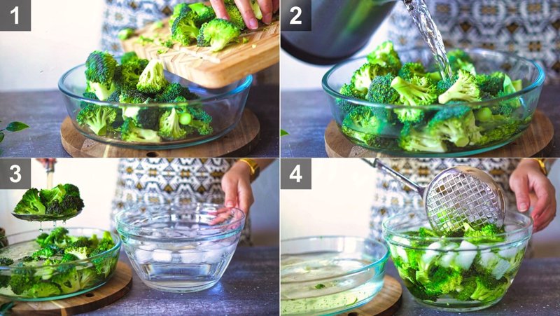 Image of the recipe cooking step-1-2 for Cheesy Broccoli Casserole