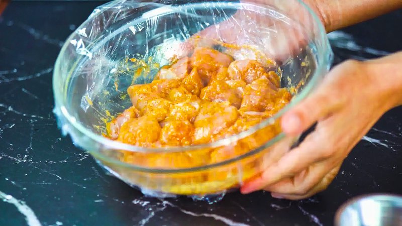 Image of the recipe cooking step-1-3 for Chicken Tikka