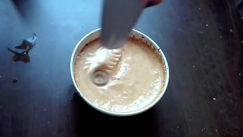 Image of the recipe cooking step-1-2 for Chocolate Almond Milk with Frothy Coffee (Video Recipe)