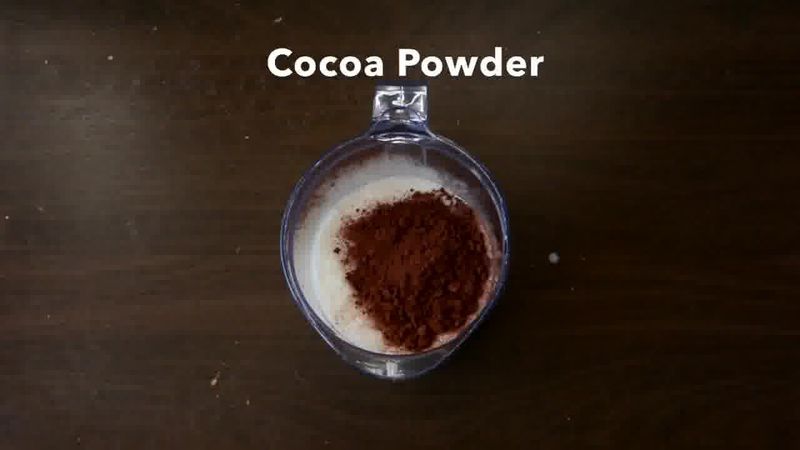 Image of the recipe cooking step-1-3 for Chocolate Almond Milk with Frothy Coffee (Video Recipe)
