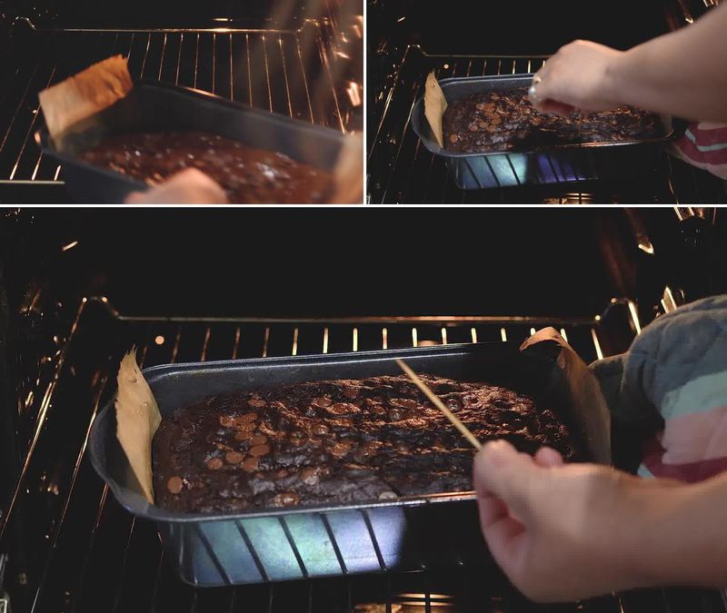 Image of the recipe cooking step-1-9 for Chocolate Banana Bread