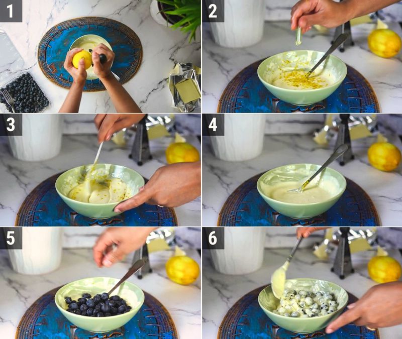 Image of the recipe cooking step-1-2 for Chocolate Covered Blueberries