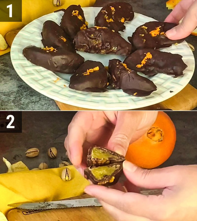 Image of the recipe cooking step-1-6 for Chocolate Covered Oranges